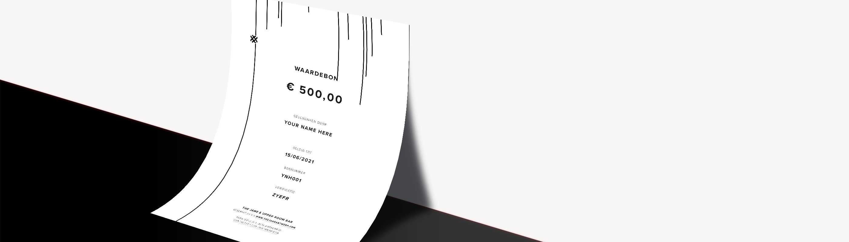 The Jane Antwerp - Gift Card